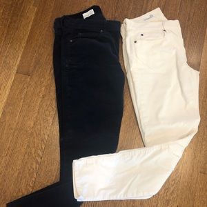 SET OF 2: Gap corduroy legging jean bundle